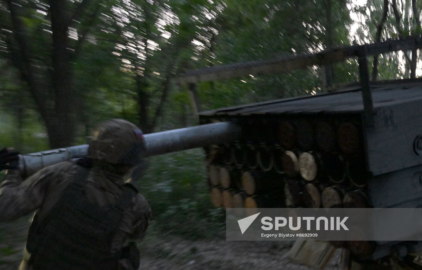 Russia Ukraine Military Operation Artillery Units