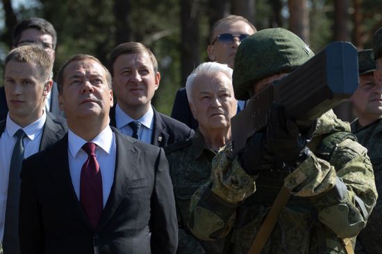 Russia Medvedev Northwestern Federal District