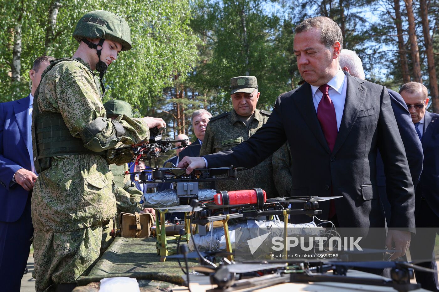 Russia Medvedev Northwestern Federal District