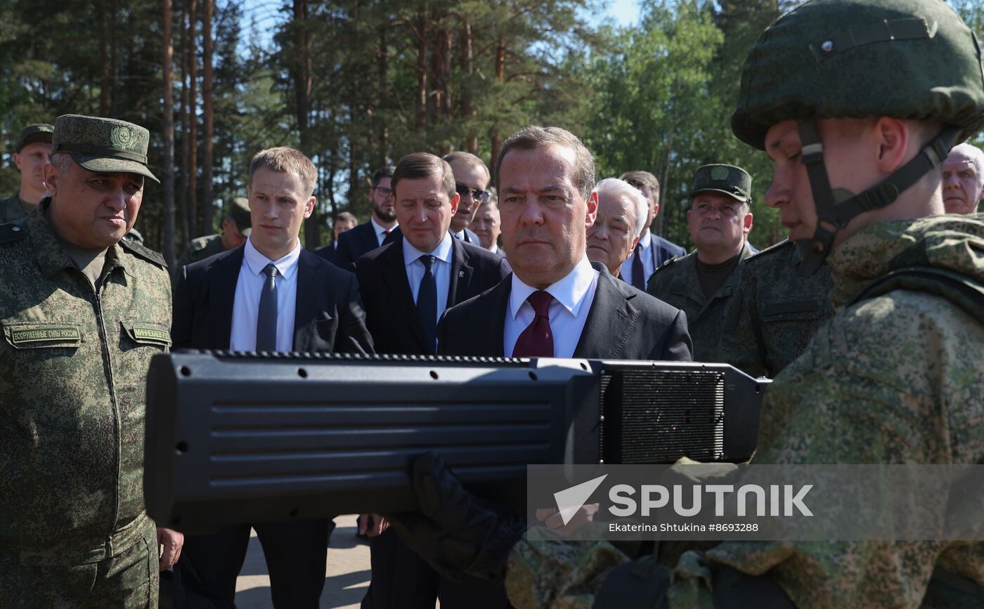 Russia Medvedev Northwestern Federal District