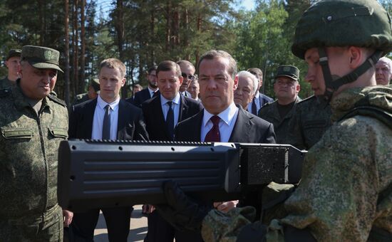 Russia Medvedev Northwestern Federal District