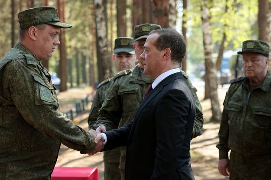Russia Medvedev Northwestern Federal District