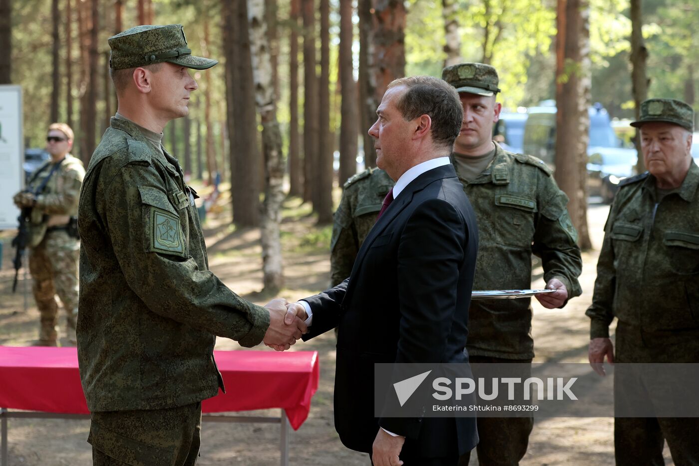 Russia Medvedev Northwestern Federal District
