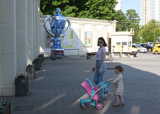 Russia Soccer Russian Cup Trophy Replicas