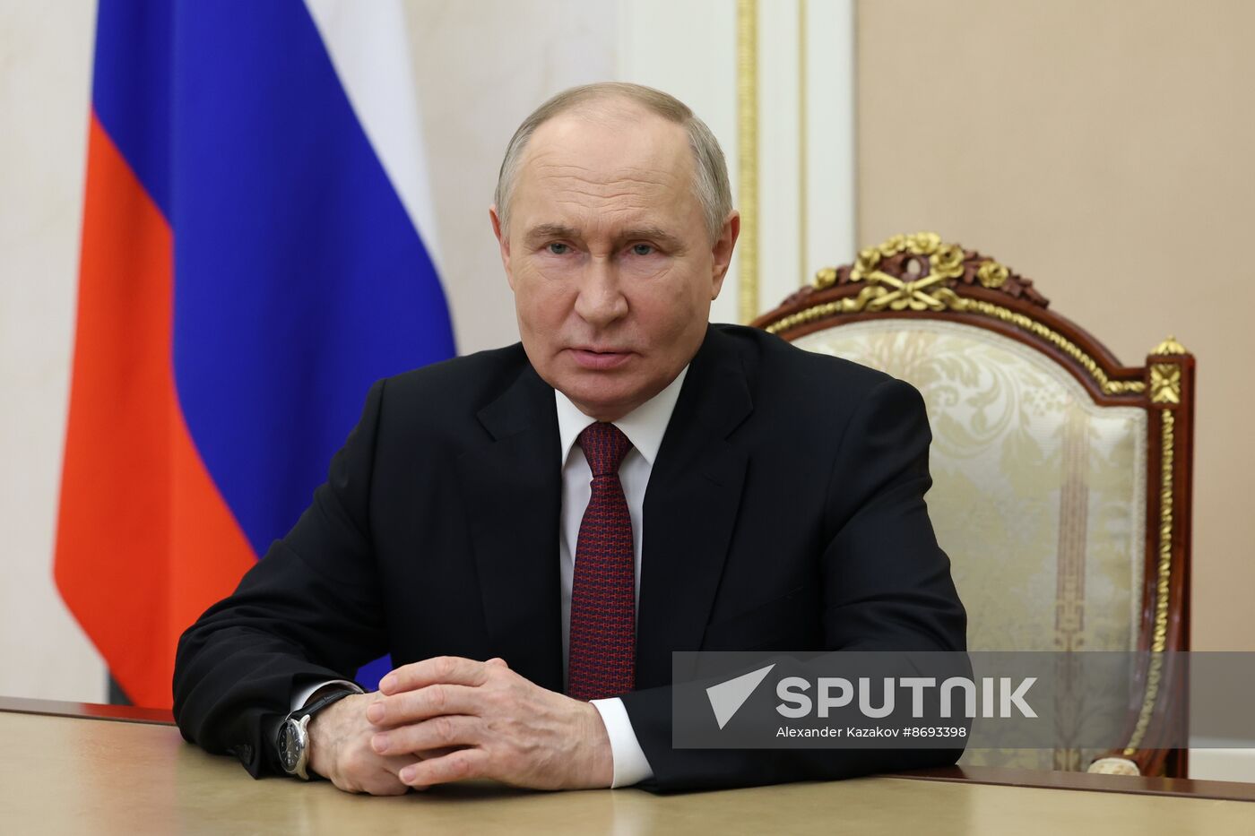 Russia Putin Border Guards Day