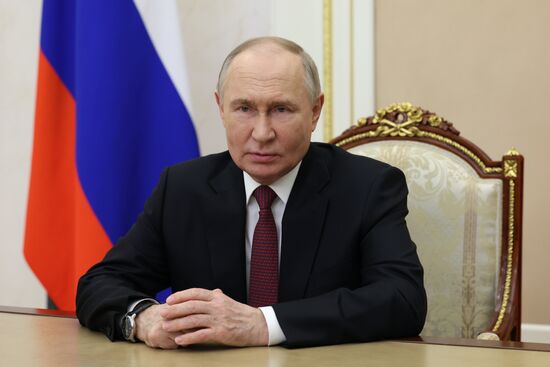 Russia Putin Border Guards Day