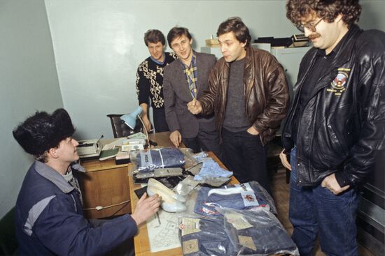 Leningrad television during glasnost era