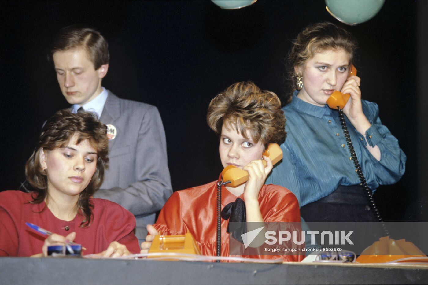 Leningrad television during glasnost era