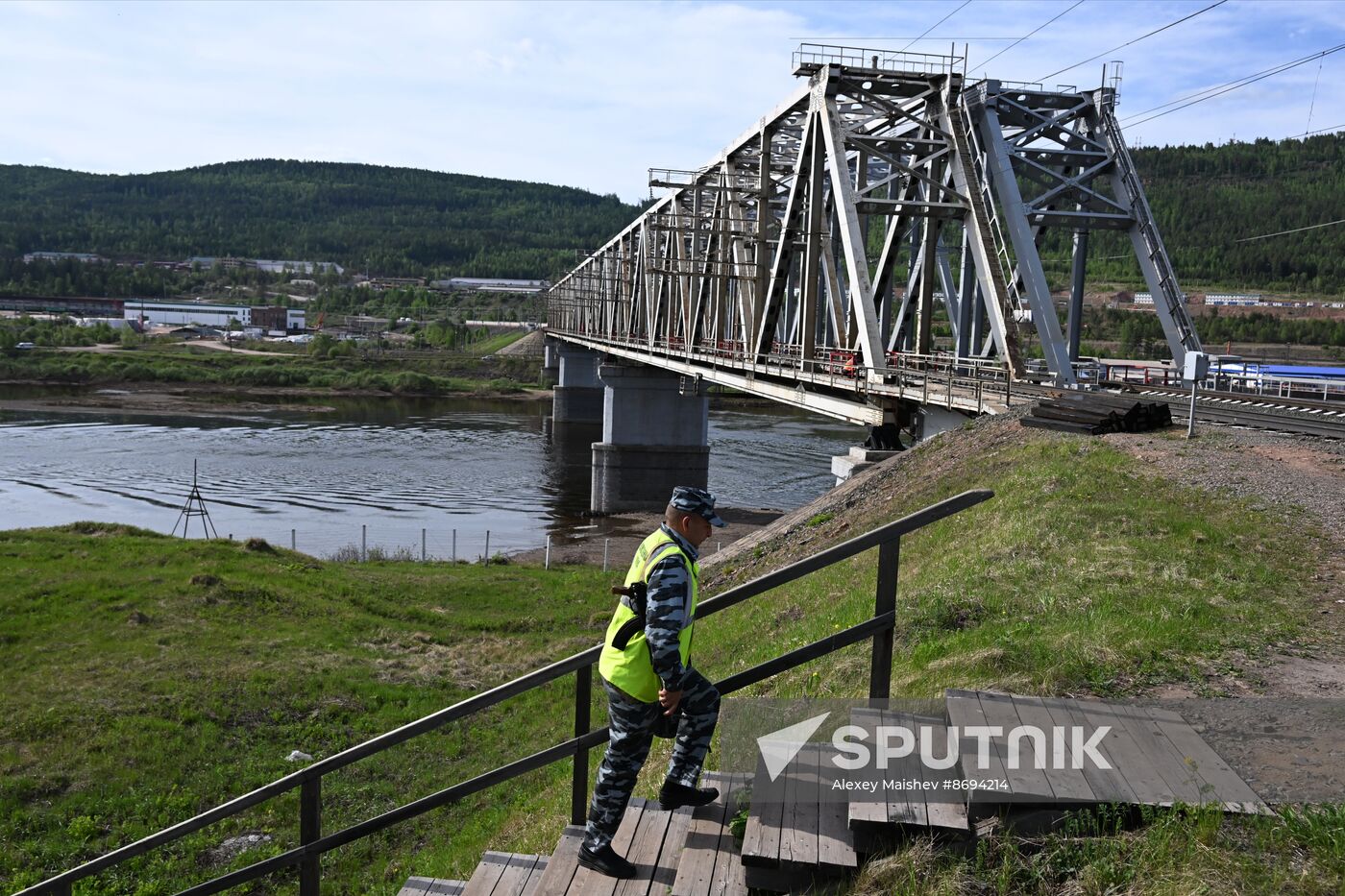 Russia BAM Construction Launch Anniversary
