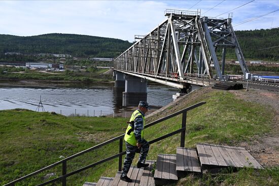 Russia BAM Construction Launch Anniversary