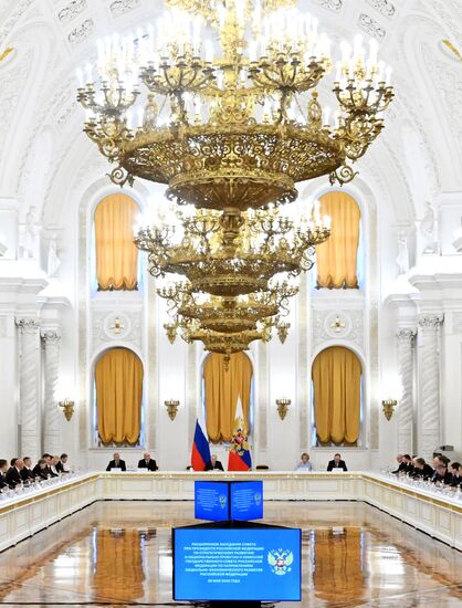 Russia Putin Strategic Development Council