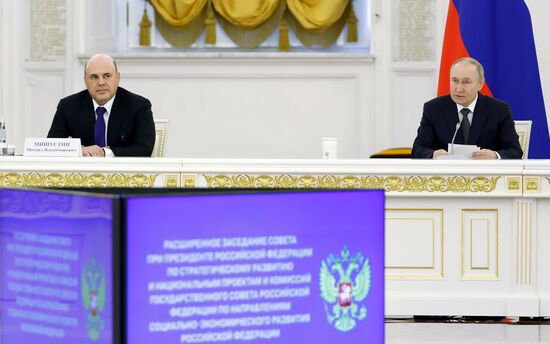 Russia Putin Strategic Development Council