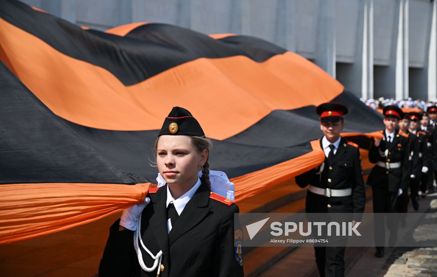 Russia Cadets Parade