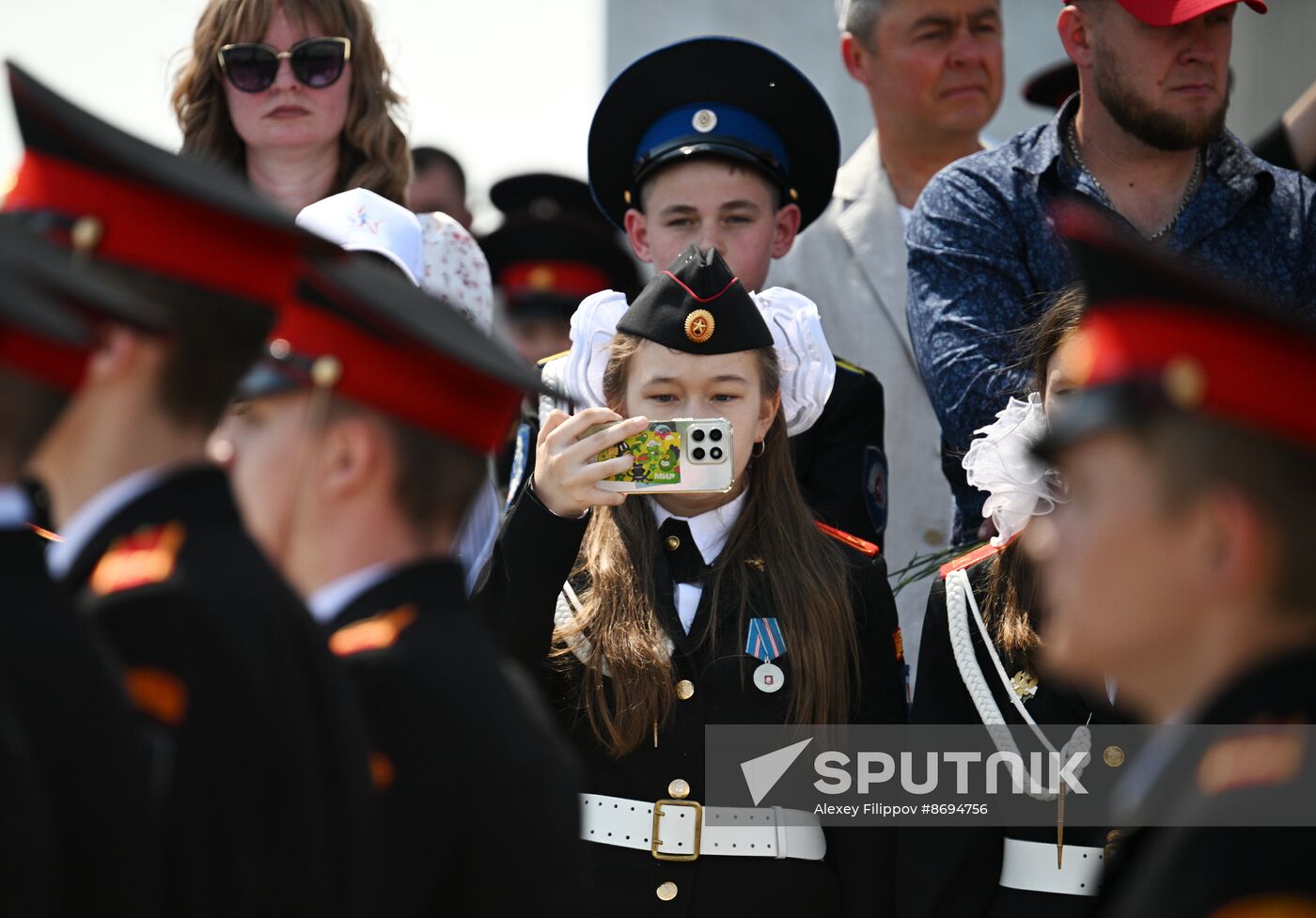 Russia Cadets Parade