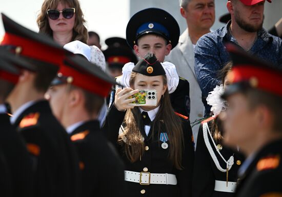 Russia Cadets Parade