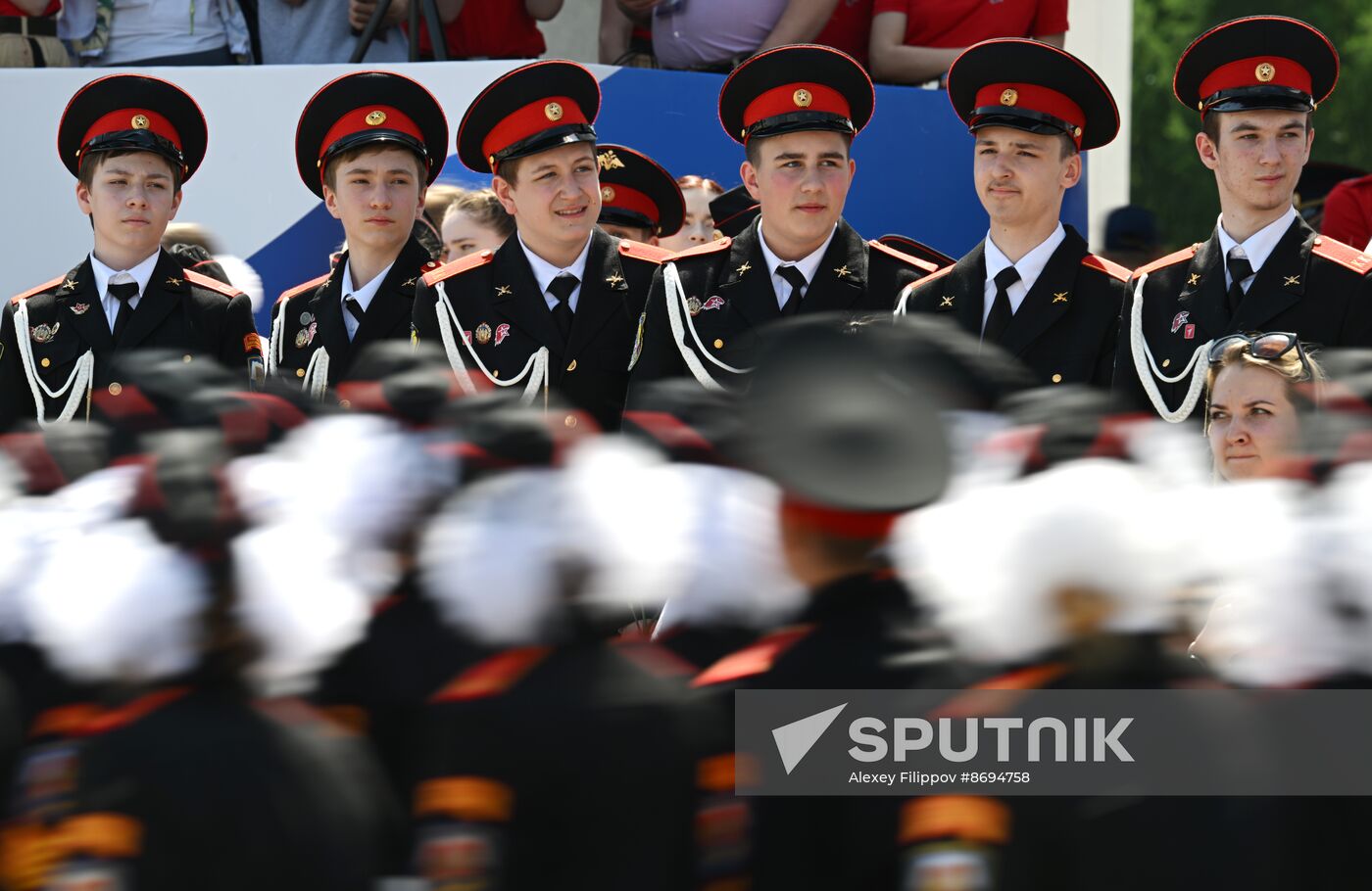 Russia Cadets Parade