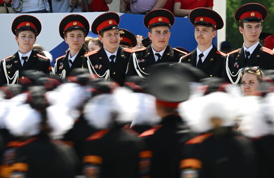 Russia Cadets Parade