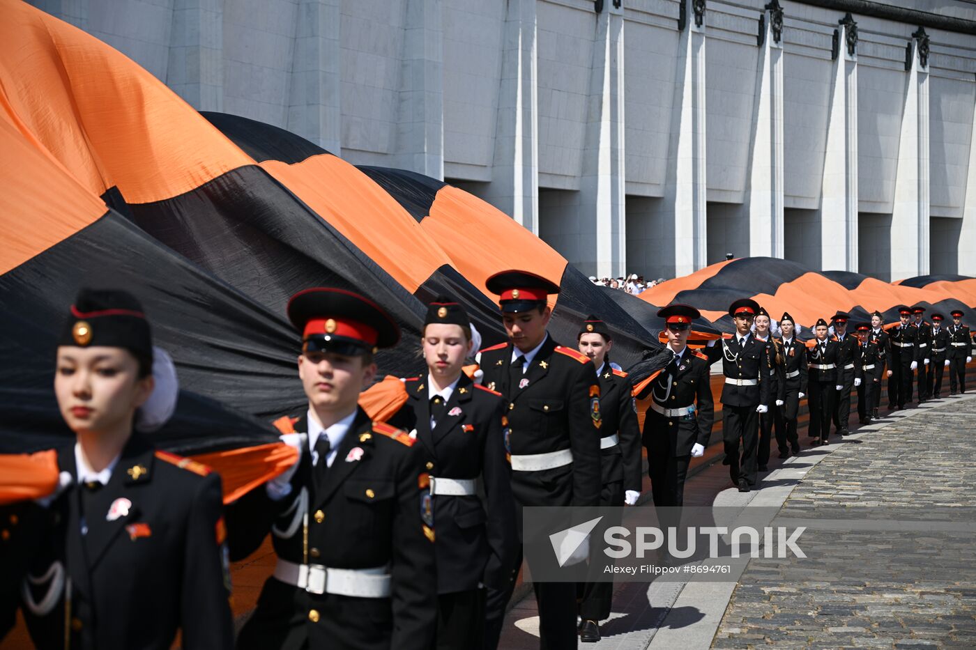 Russia Cadets Parade