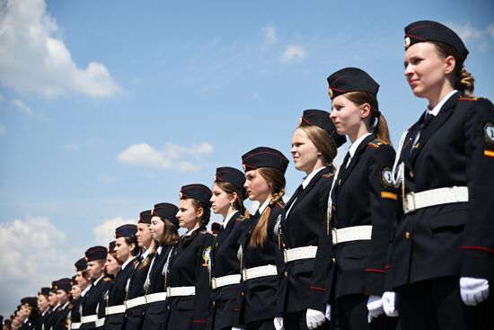 Russia Cadets Parade