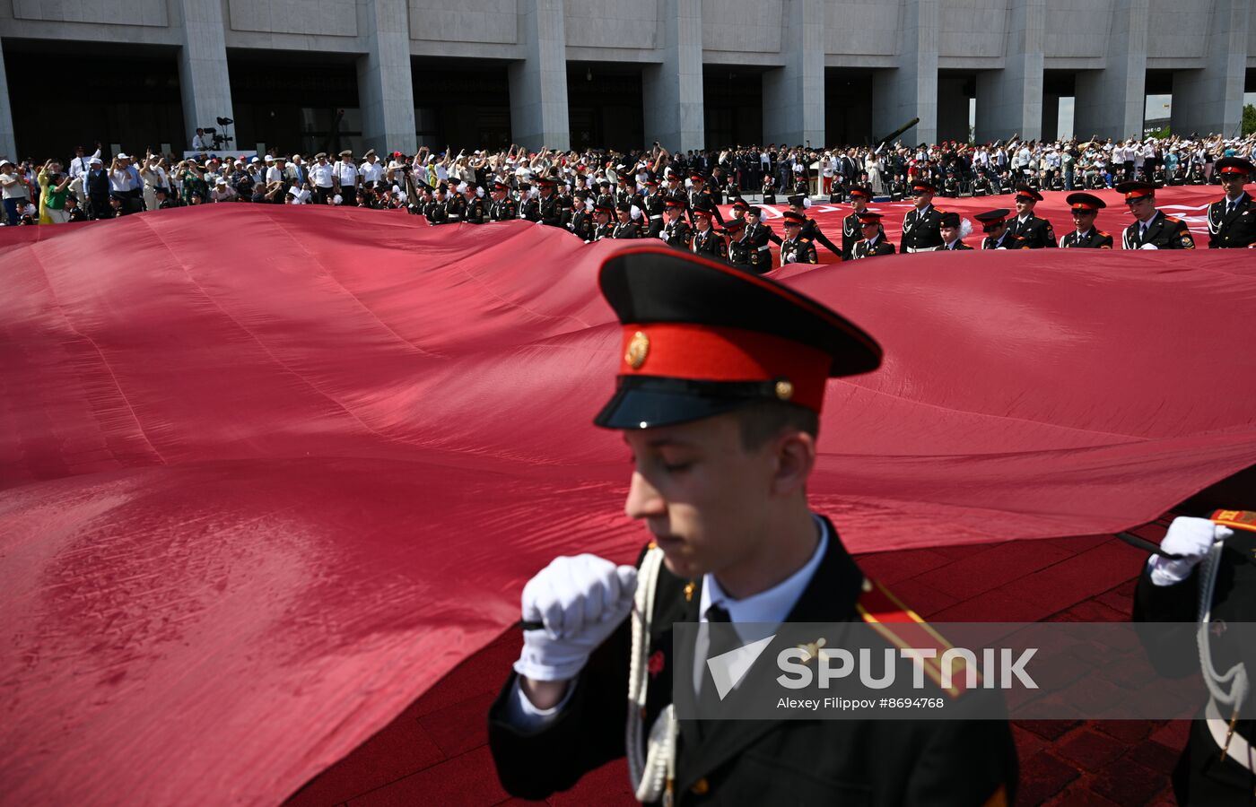 Russia Cadets Parade