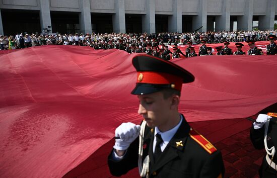 Russia Cadets Parade