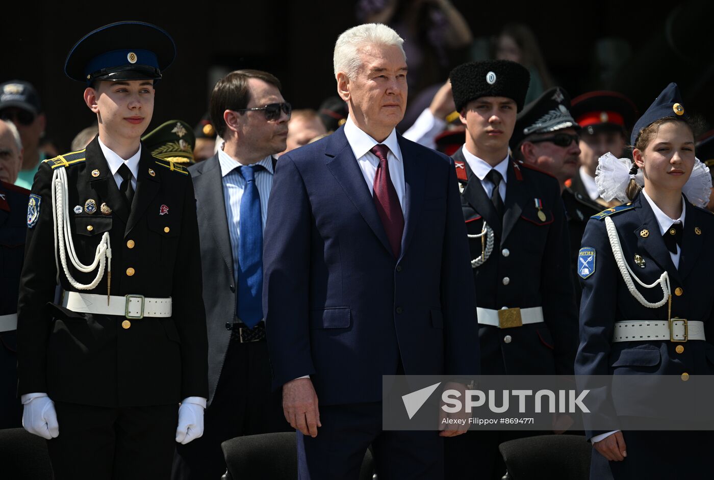 Russia Cadets Parade