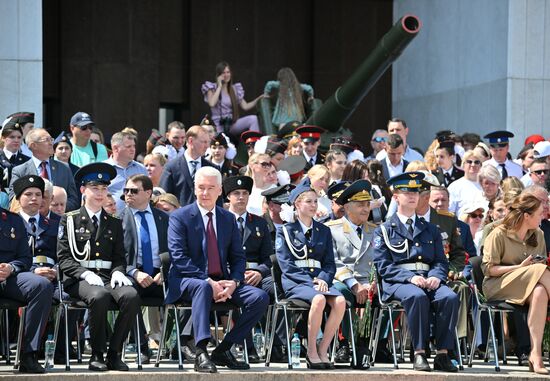 Russia Cadets Parade