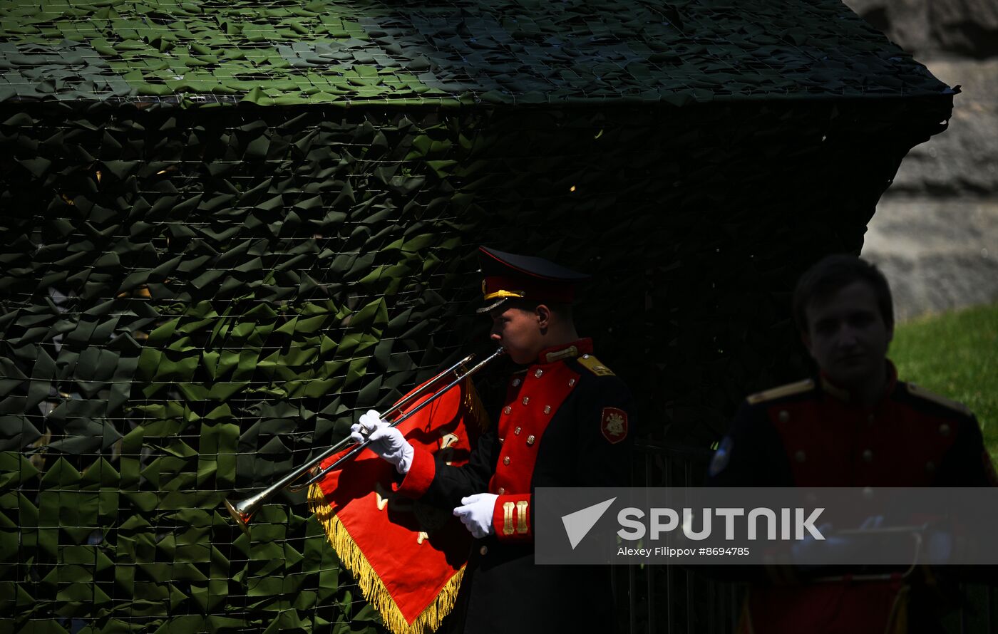 Russia Cadets Parade