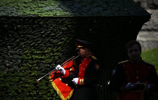 Russia Cadets Parade