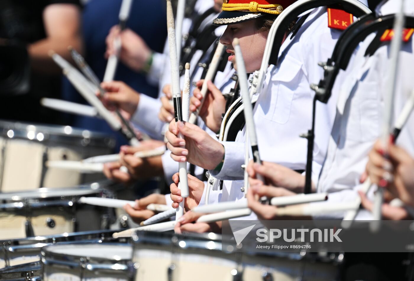 Russia Cadets Parade