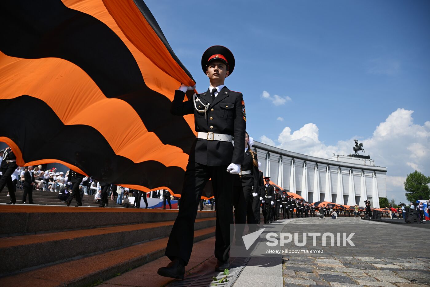 Russia Cadets Parade