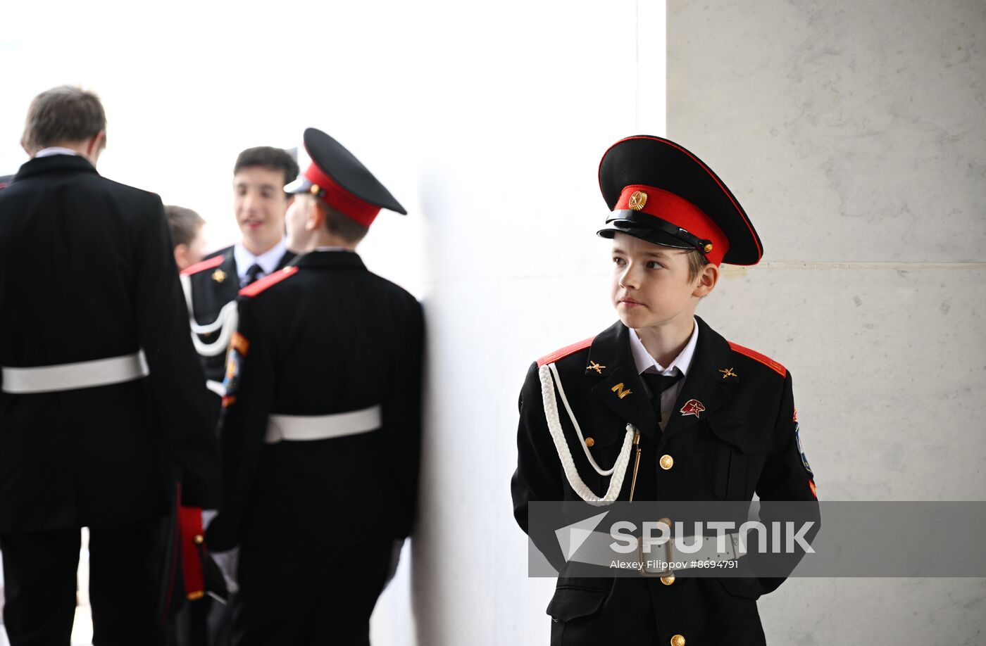 Russia Cadets Parade