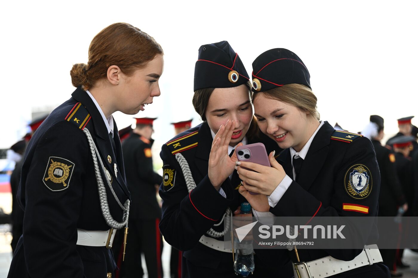 Russia Cadets Parade