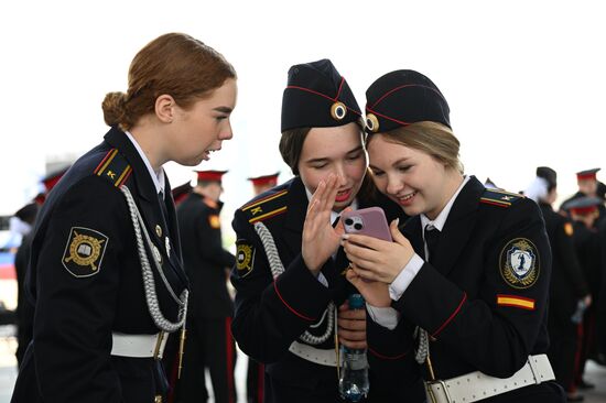 Russia Cadets Parade