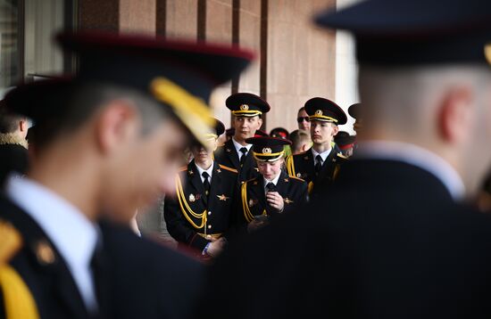 Russia Cadets Parade