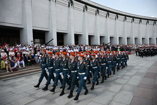 Russia Cadets Parade