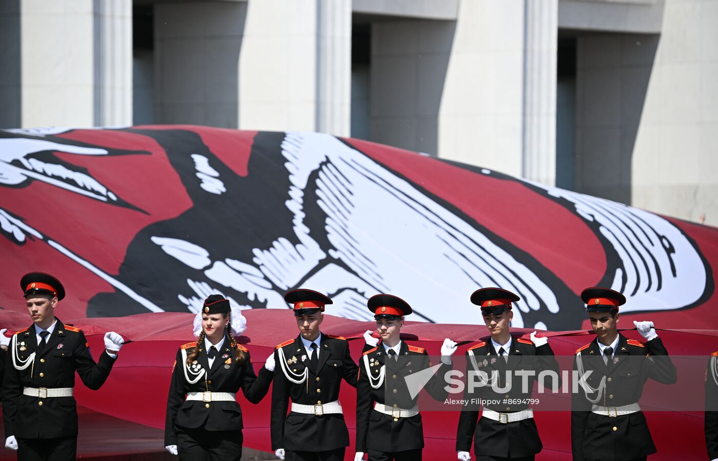 Russia Cadets Parade