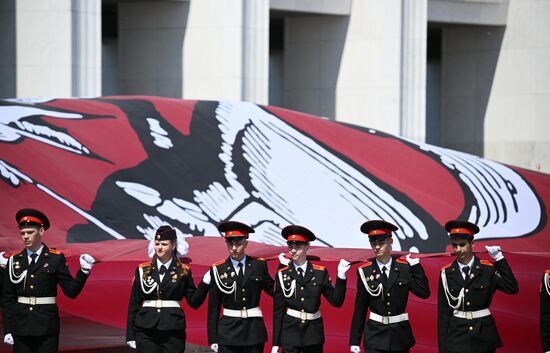 Russia Cadets Parade