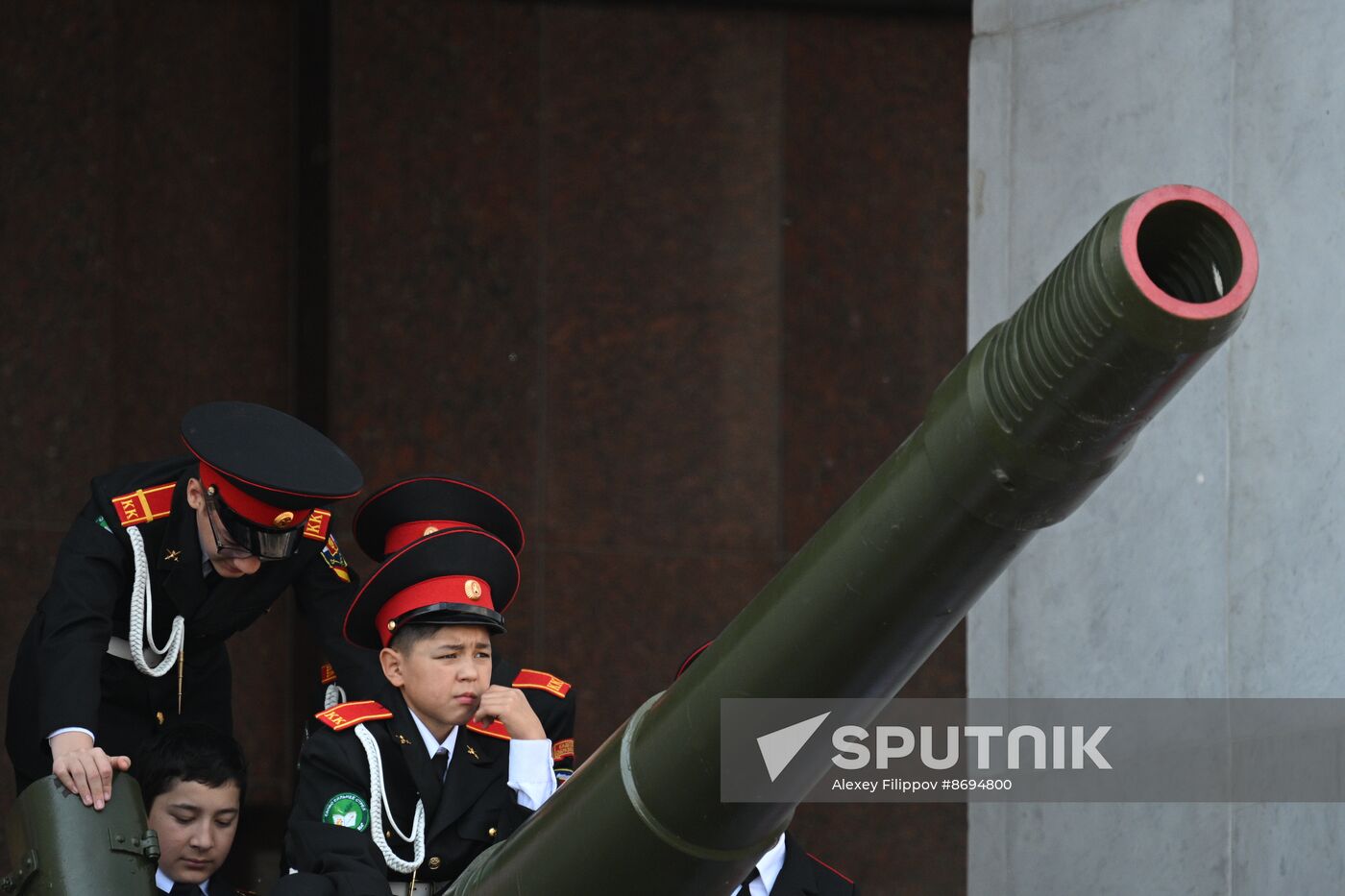 Russia Cadets Parade