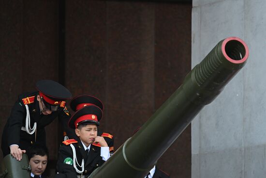 Russia Cadets Parade