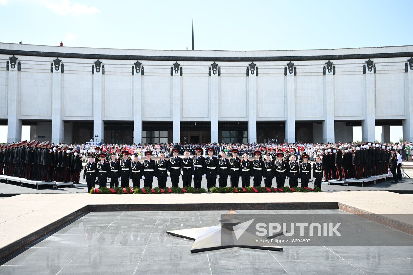 Russia Cadets Parade