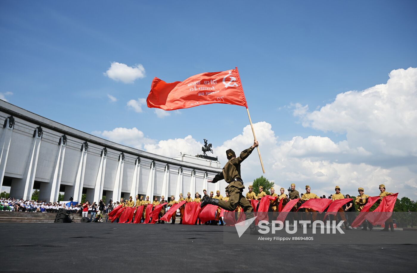 Russia Cadets Parade