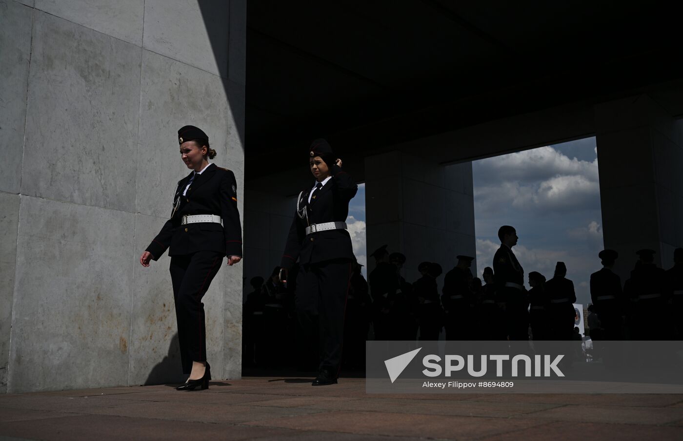 Russia Cadets Parade