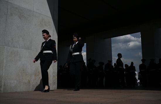 Russia Cadets Parade