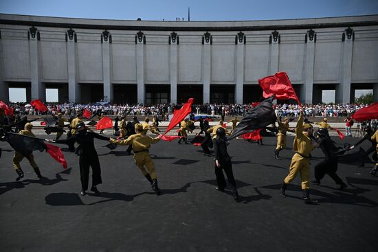 Russia Cadets Parade