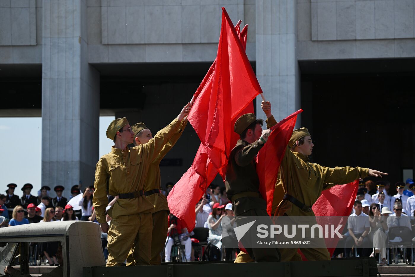 Russia Cadets Parade