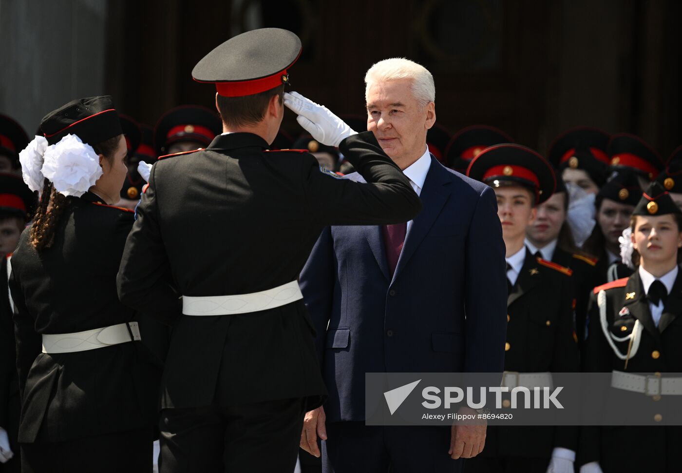 Russia Cadets Parade