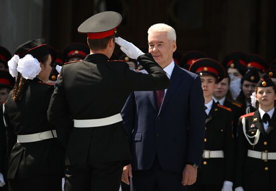 Russia Cadets Parade