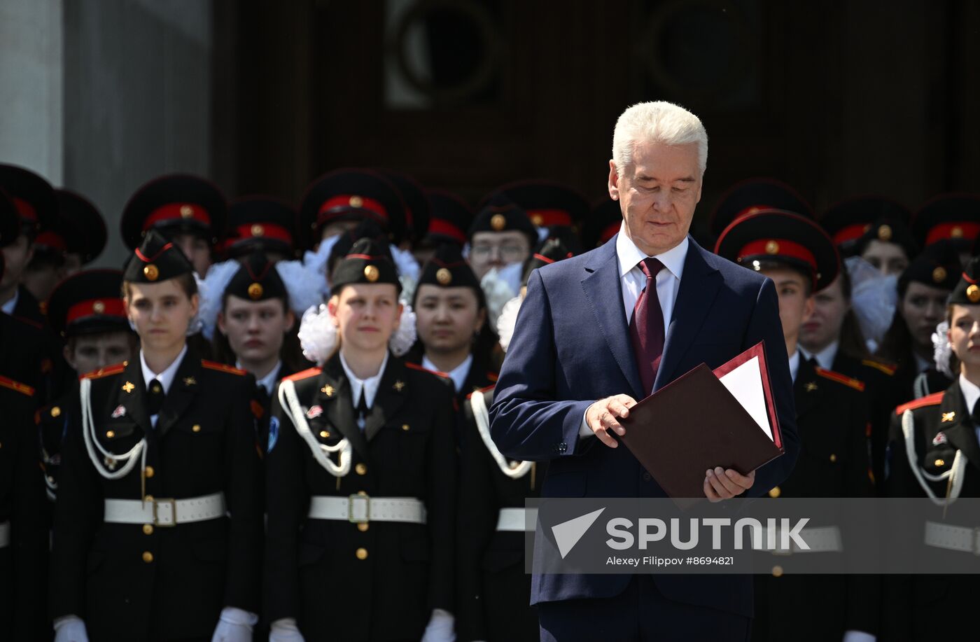 Russia Cadets Parade