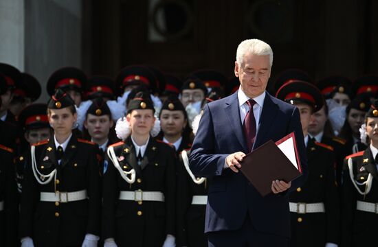 Russia Cadets Parade